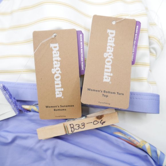 Patagonia Bottom Turn Bikini Swim Set Top & Bottom - Picture 3 of 7